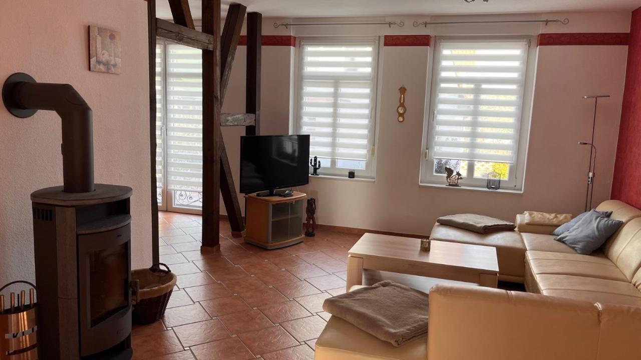 Ferienwohnung Am Bodetal Mit Wallbox Fuer E-Auto Thale Εξωτερικό φωτογραφία